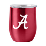 Alabama 16oz Ultra Tumbler Curved Polished Gameday Red