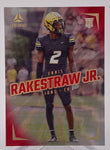 Lions/Missouri Ennis Rakestraw Jr 2024 Panini Luminance No.132 #14/25 Rookie Single Card