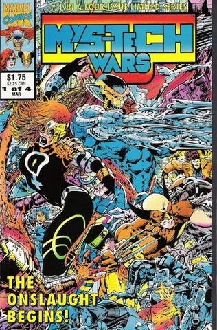 Mys-Tech Wars Issue #1 March 1993 Comic Book