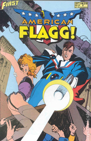 American Flagg! Issue #33 September 1986 Comic Book