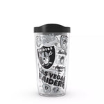 Raiders 16oz All Over Tervis w/ Lid