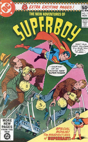 Superboy: New Adventures Issue #11 November 1980 Comic Book