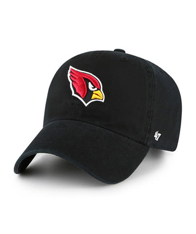 Cardinals Hat 47' Clean Up Adjustable Black NFL