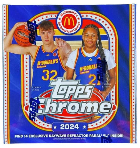 2024 Topps Chrome McDonald's All American NBA Basketball Mega Box