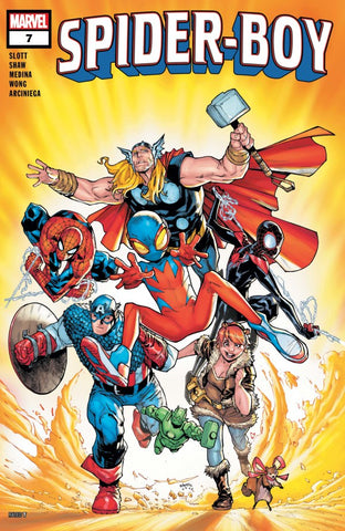 Spider-Boy Issue #7 May 2024 Cover A Comic Book