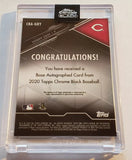 Reds Sonny Gray 2020 Topps Chrome Black #150/150 On-Card Autographed Refractor Single Card