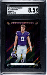Vikings JJ McCarthy 2024 Panini Photogenic No.9 #68/75 SGC Graded 8.5 Rookie Single Card