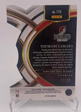 Trail Blazers Toumani Camara 2023-24 Panini Select No.115 #17/25 Rookie Single Card