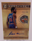 Knicks Earl Monroe 2011-12 Panini Gold Standard No.36 #068/149 Autographed Single Card