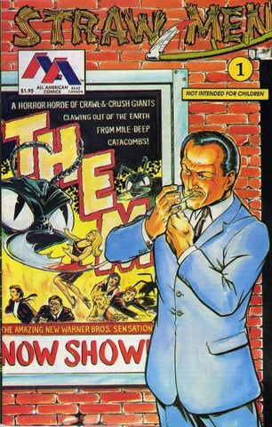 Straw Men Issue #8 October 1989 Comic Book