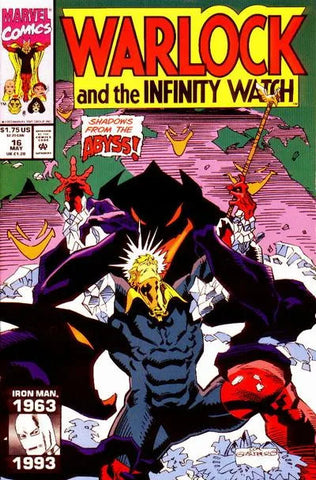 Warlock and the Infinity Watch Issue #16 May 1993 Comic Book
