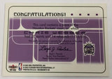 Kings Chris Webber 2002 Fleer Maximum Relic Single Card
