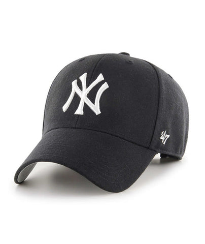 Yankees Hat 47' MVP Adjustable Black