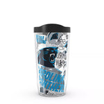 Panthers 16oz All Over Tervis w/ Lid NFL