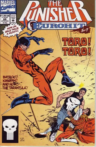 Punisher Issue #68 August 1992 Comic Book