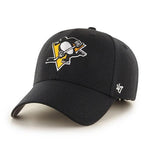 Penguins Hat 47' MVP Adjustable Black