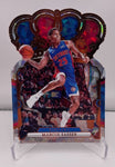 Pistons Marcus Sasser 2023-24 Panini Crown Royale No.37 Die-Cut Rookie Single Card