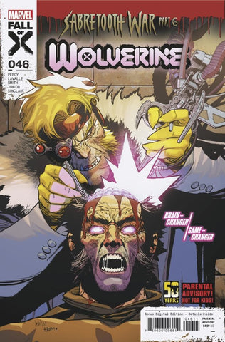 Wolverine Issue #46 March 2024 Cover A Comic Book
