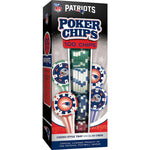 Patriots 100-Piece Poker Chip Set