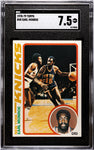 Knicks Earl Monroe 1978-79 Topps No.45 SGC Graded 7.5 Single Card