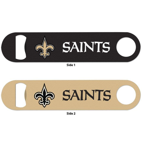 Saints Long Neck Bottle Opener 2-Sided