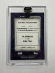 Star Wars Even Piell 2022 Topps Star Wars Signature Series No.A-BB1 Autographed Single Card