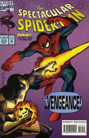 Spider-Man: Spectacular Issue #212 May 1994 Comic Book