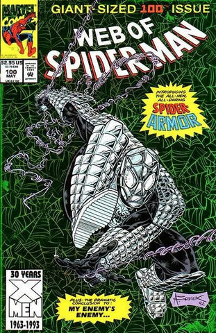 Spider-Man: Web of Issue #100 May 1993 Comic Book