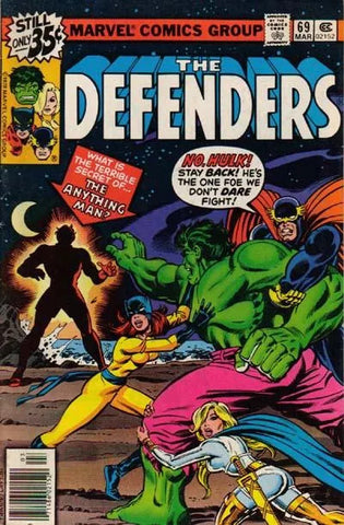 The Defenders Issue #69 March 1979 Comic Book