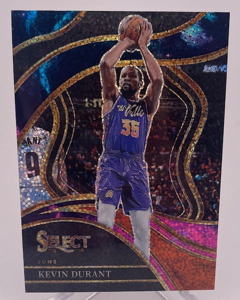 Suns Kevin Durant 2023-24 Panini Select No.202 Courtside Prizm