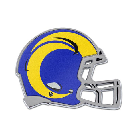 Rams Auto Emblem Metal Helmet