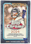 2024 Topps Chrome NFL Blaster 40-Box Sealed Case