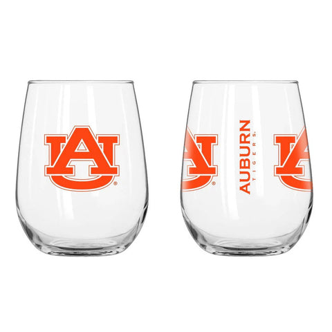 Auburn 16oz Curved Beverage Stemless Wine Glass