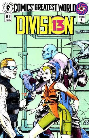 Comics Greatest World: Division 13 Issue #1 September 1993 Comic Book