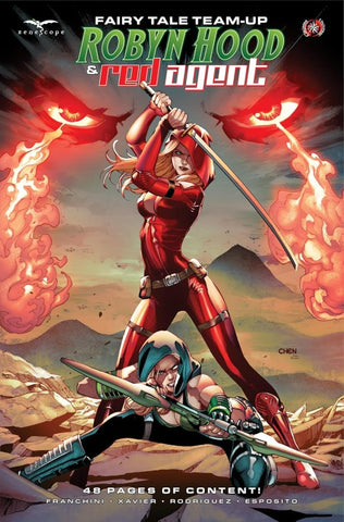 Robyn Hood & Red Agent: Fairy Tale Team-Up Issue #1 December 2024 Cover A Comic Book