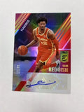 Hawks Cam Reddish 2020-21 Donruss Elite No. ES-CAM #13/49 Autographed Single Card