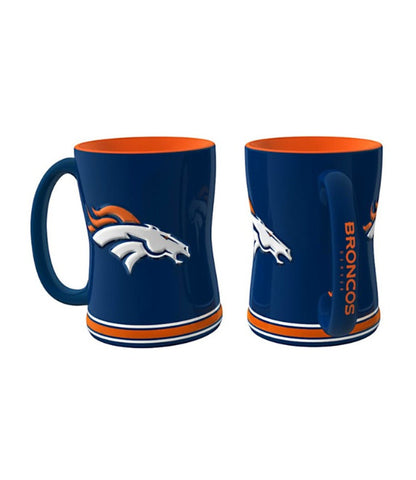 Broncos 14oz Coffee Mug Relief