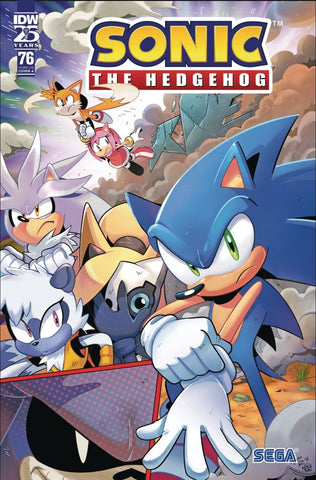 Sonic the Hedgehog Issue #76 February 2025 Cover A Comic Book