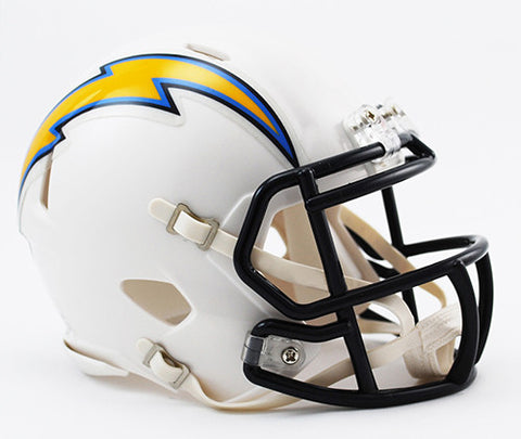 Chargers Mini Helmet Speed Throwback 2020 White