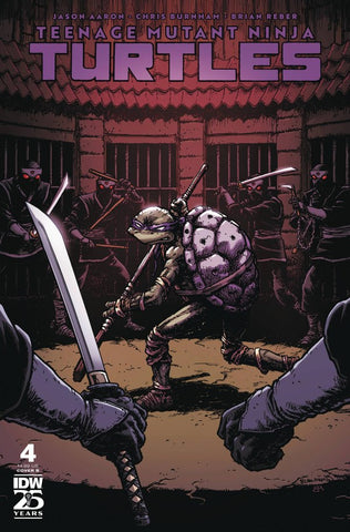 Teenage Mutant Ninja Turtles Issue #4 November 2024 Cover B Comic Book