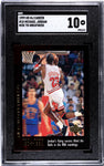Bulls Michael Jordan 1999 Upper Deck MJ Career No.18 Rise to Greatness SGC Graded 10 Single Card (5951213)