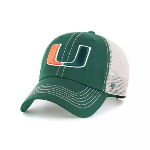 Canes Hat 47' Clean Up Trawler Adjustable Green