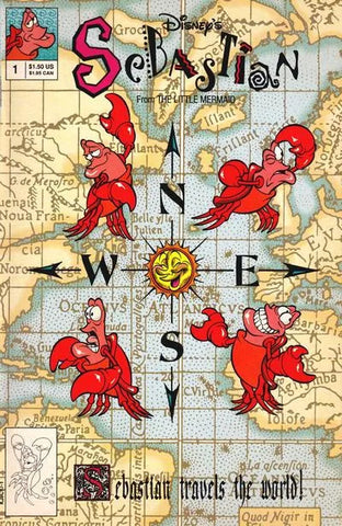 Walt Disney's Sebastian Issue #1 April 1992 Comic Book