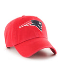 Patriots Hat 47' Clean Up Adjustable Red