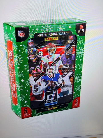 2025 Panini Donruss NFL Holiday Winter Tin/Box