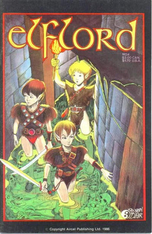 Elflord Issue #4 June 1986 Comic Book