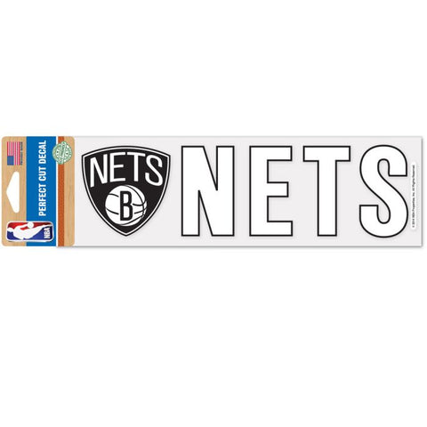 Nets 3x10 Cut Decal