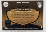 Knicks Earl Monroe 2007 Topps Triple Threads No.TTRA-46 #4/9 Gold Autographed Single Card