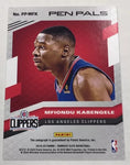 Clippers Mfiondu Kabengele 2019-20 Donruss Elite #09/35 Autographed Rookie Single Card