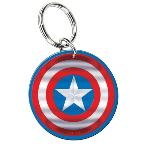 Captain America Marvel Keychain Premium Acrylic Icon